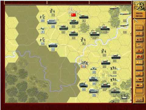 01 Let's Play Panzer General Byelorussia Allied. Axis turn1, Rules Explained & History