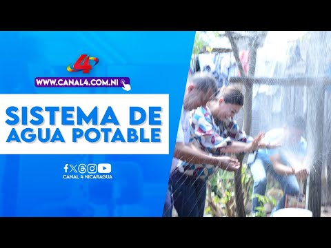 Gobierno Sandinista inaugura sistema de agua potable en El Coral, Chontales