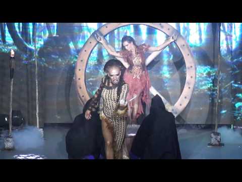 BLUE SPACE   NOITE DE HOLLYWOOD   MARIANA MOLLINA & DANNY COWLT & BALLET 10 08 13