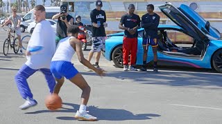 The Professor 1v1 vs Four Hoopers CAUGHT Talking Crazy then EXPOSED
