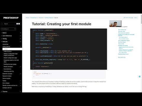 Créer un Module sous PrestaShop : Guide Débutant - Partie 1