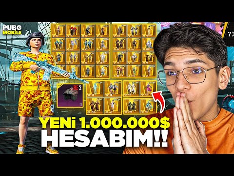 MY NEW $1,000,000 ACCOUNT! IT HAS EVERYTHING - PUBG MOBILE