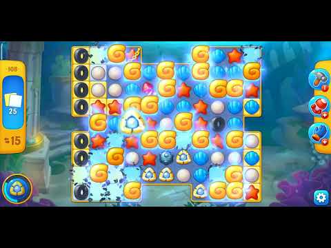 Fishdom game | Fish game for android Level 108 Android IOS Gameplay Walkthrough By Playrix