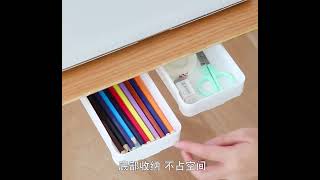 Zásuvkový organizér pod stůl – bílý (větší)