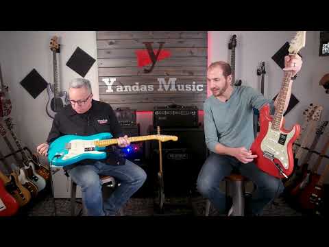 Fender American Professional vs player Stratocaster Showdown