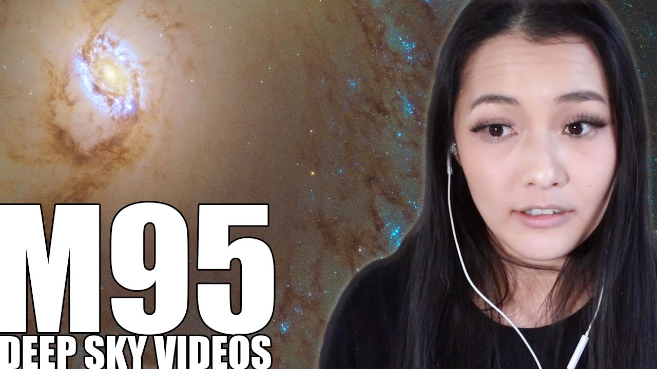 M95 - Dust Lanes and Stellar Formation - Deep Sky Videos