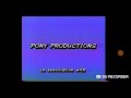 Pony Productions Warner Bros Television 1986