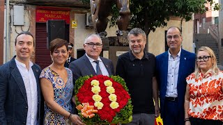 Crida de l'alcalde a celebrar la Diada des del respecte