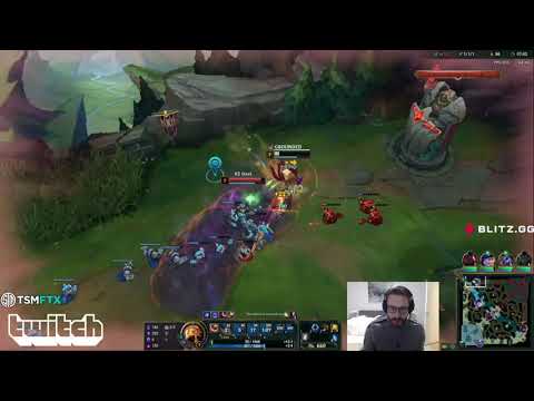 TSM Bjergsen Crazy 1 HP Wombo Combo - League Of Legends
