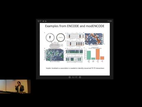 DANIO-CODE in the Light of modENCODE by Ben Brown