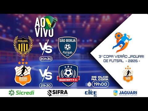 31/01 - Final da 3ª Copa Verão Jaguari de Futsal - 2026