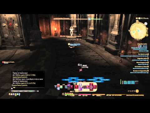 FINAL FANTASY XIV- Dark Knight Lets Play Part 1