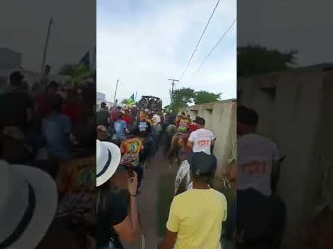 Diran vaqueiro no meio da vaqueirama #cavalgada Equipe Mato Verde.