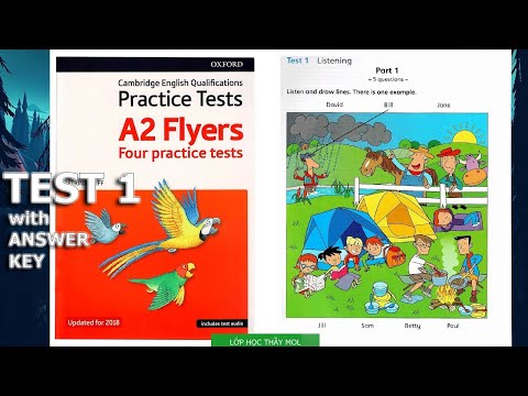 Flyers OXFORD Four Practice Tests - Listening Test 1 | Lớp Học Thầy Mol