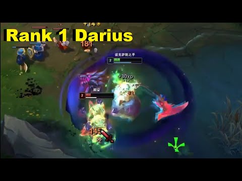 Rank 1 Darius - Engsub : Eliminate Sett in the Top Lane.