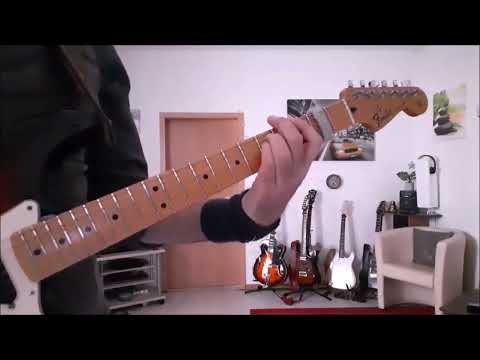 Pentatonic Run ( Tom Scholz-Lukather Style ) in the Key of G
