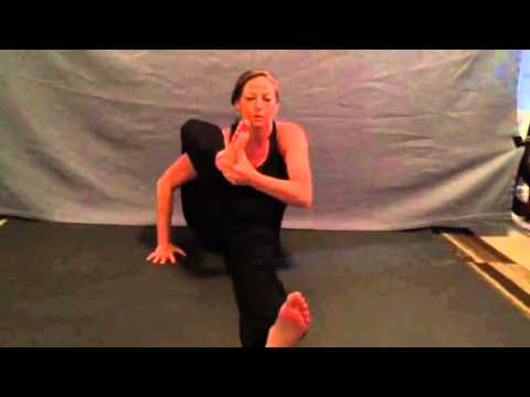 Elephant Trunk to Eight Angle Yoga Pose