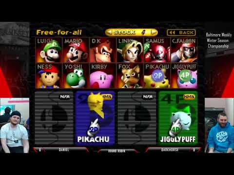 Quarantined Rapport Bracket - () Vs. () Super Smash Bros - SSB64