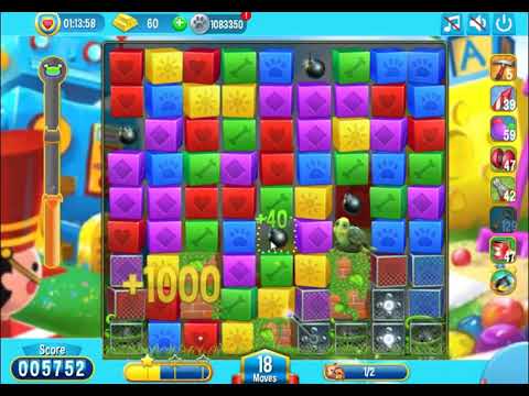 Pet Rescue Saga Level 2722 - NO BOOSTERS | SKILLGAMING ✔️