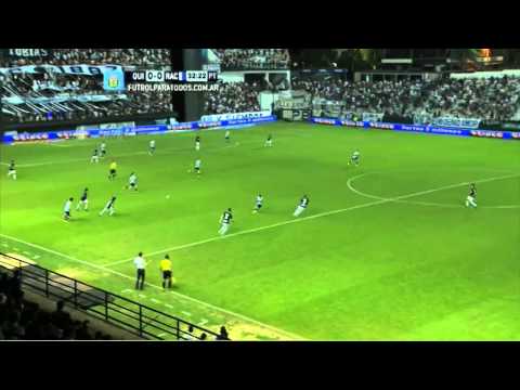 Casi Bou. Quilmes 0 - Racing 0. Fecha 16. Torneo Primera División 2014. FPT.