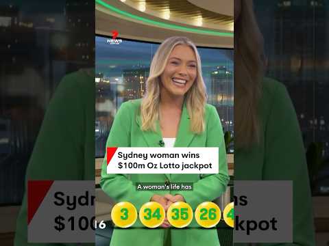 Western Sydney woman wins $100 million Oz Lotto jackpot