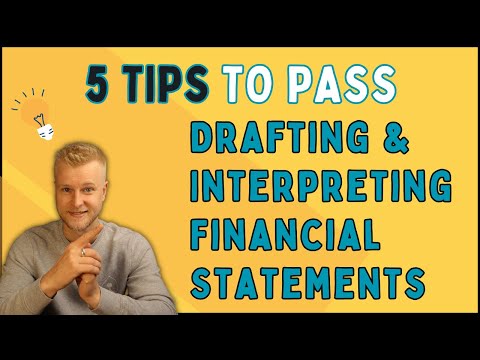 AAT Drafting and Interpreting Financial Statements (DAIF) - 5 Tips to Pass Your Exam