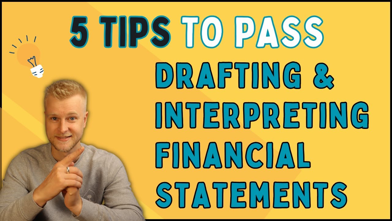 AAT Drafting and Interpreting Financial Statements (DAIF) - 5 Tips to Pass Your Exam