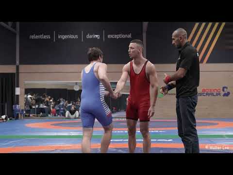 WRESTLER A vs WRESTLER B  [4K VIDEO]   -  NATIONAL WRESTLING CHAMPIONSHIPS 2022