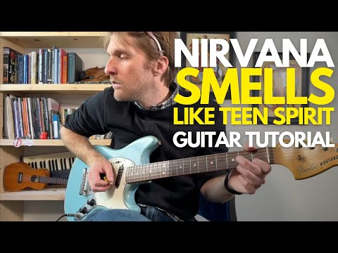Smells Like Teen Spirit by Nirvana Guitar Tutorial - Guitar Lessons with Stuart!