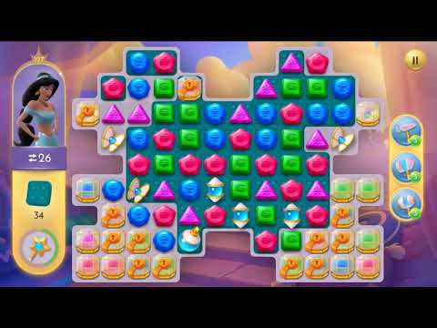 Disney Princess Majestic Quest Level 127 NO BOOSTERS - A S GAMING ✔