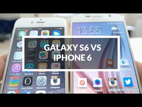 Samsung Galaxy S6 vs. Apple iPhone 6 Porównanie | Robert Nawrowski