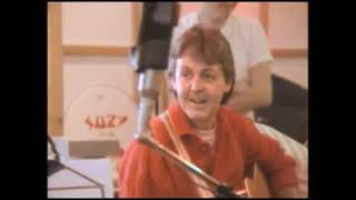 Paul McCartney and Elvis Costello - Having Fun &amp; Recording Sessions (1987/88)