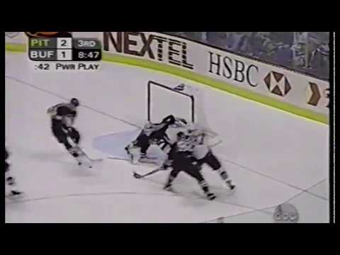Curtis Brown Goal - Game 5, 2001 ECSF Penguins vs. Sabres