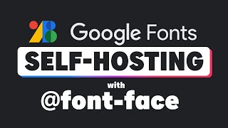 Self-hosting fonts explained (including Google fonts) // @font-face tutorial