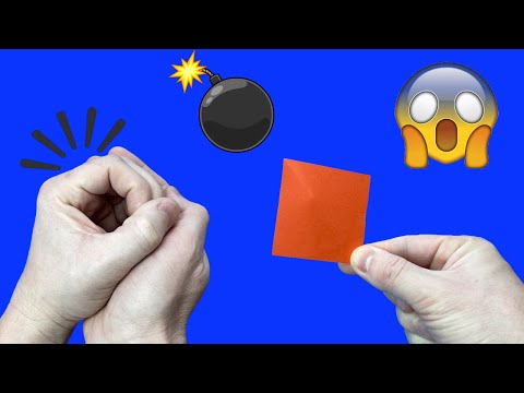 How to a Make Super Loud Paper Bombs and Mega Poppers | Mr. Easy Origami ART