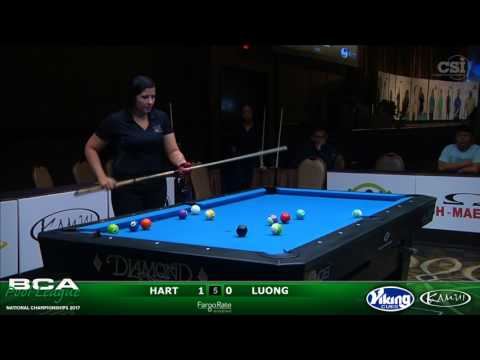 2017 BCAPL Nationals - Women's 8-Ball Singles Gold: Hart vs Luong