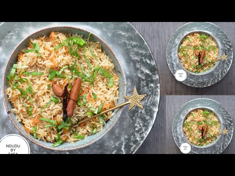 Fermented locust beans and Basil fried rice recipe / Ndudu by Fafa