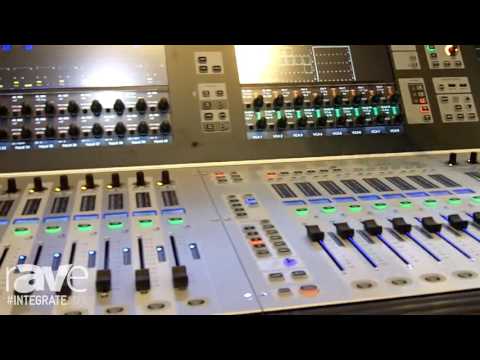 Integrate 2016: Soundcraft Demos the Vi2000 Console with Shure Mic Integration on the Jands Stand