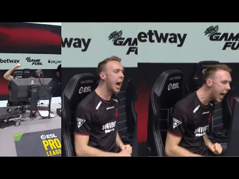 gla1ve rage after loss on ESL Pro League Season 10 Finals