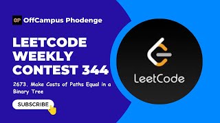 Leetcode 2673. Make Costs of Paths Equal in a Binary Tree | Weekly Contest 343 | weekly contest