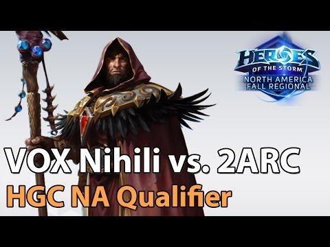 ► Heroes of the Storm Pro Play: VOX Nihili vs. 2ARC - NA Regional Qualifier