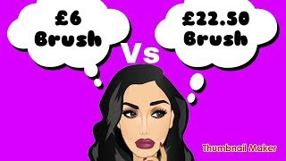 Comparing an Ebay Acrylic Nail brush to a more expensive brand