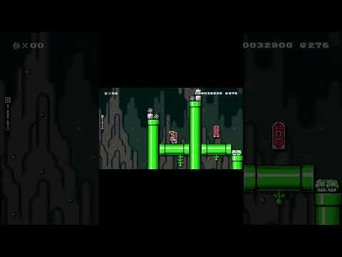 Pipeline Grotto #TS by [XD oof]3 SMM2 #shorts