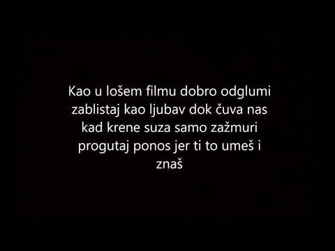 EMINA FEAT. ŽELJKO JOKSIMOVIĆ - DVA  AVIONA TEKST/LYRICS VIDEO 2018