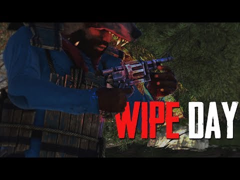 Rust | Snowballing on WIPE DAY (Group Survival)