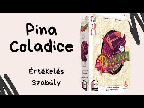 Amőba és Kockapóker alkohollal: Pina Coladice társasjáték játékbemutató és szabályismertető - Társasozz Okosan!