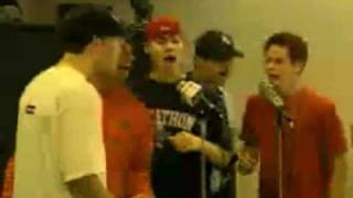 O-Town - All For Love acapella live at FLY92 WFLY (2000)