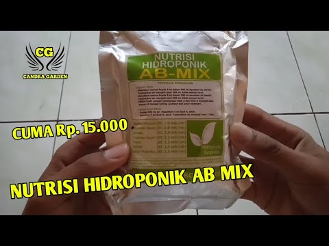 , title : 'Cara Membuat Nutrisi Hidroponik AB Mix'