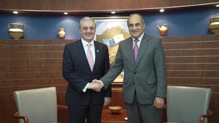 ԱԳ նախարարի հանդիպումը Կիպրոսի Ներկայացուցիչների պալատի նախագահ Դեմետրիս Սիլուրիսի հետ