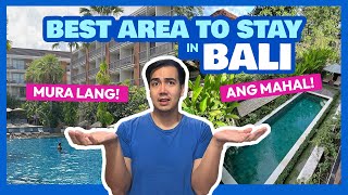 Where to Stay in BALI: Kuta, Seminyak or Ubud? + 2026 Hotel Recos & Magkano? • T